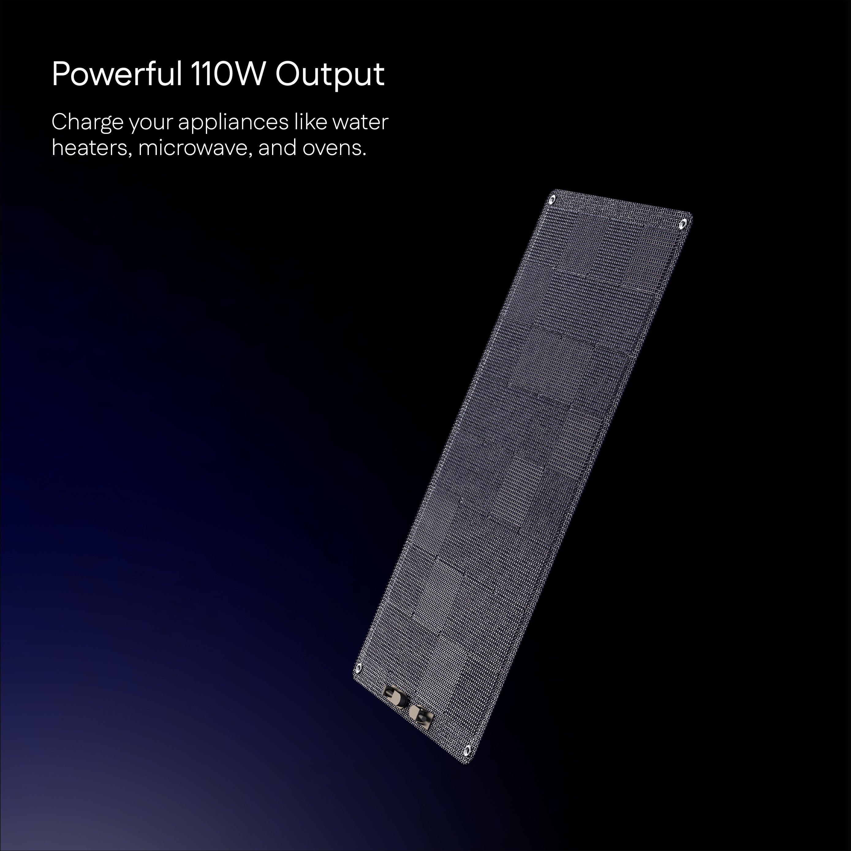 CarbonCore Large 110W - Semi-Rigid Solar Panel