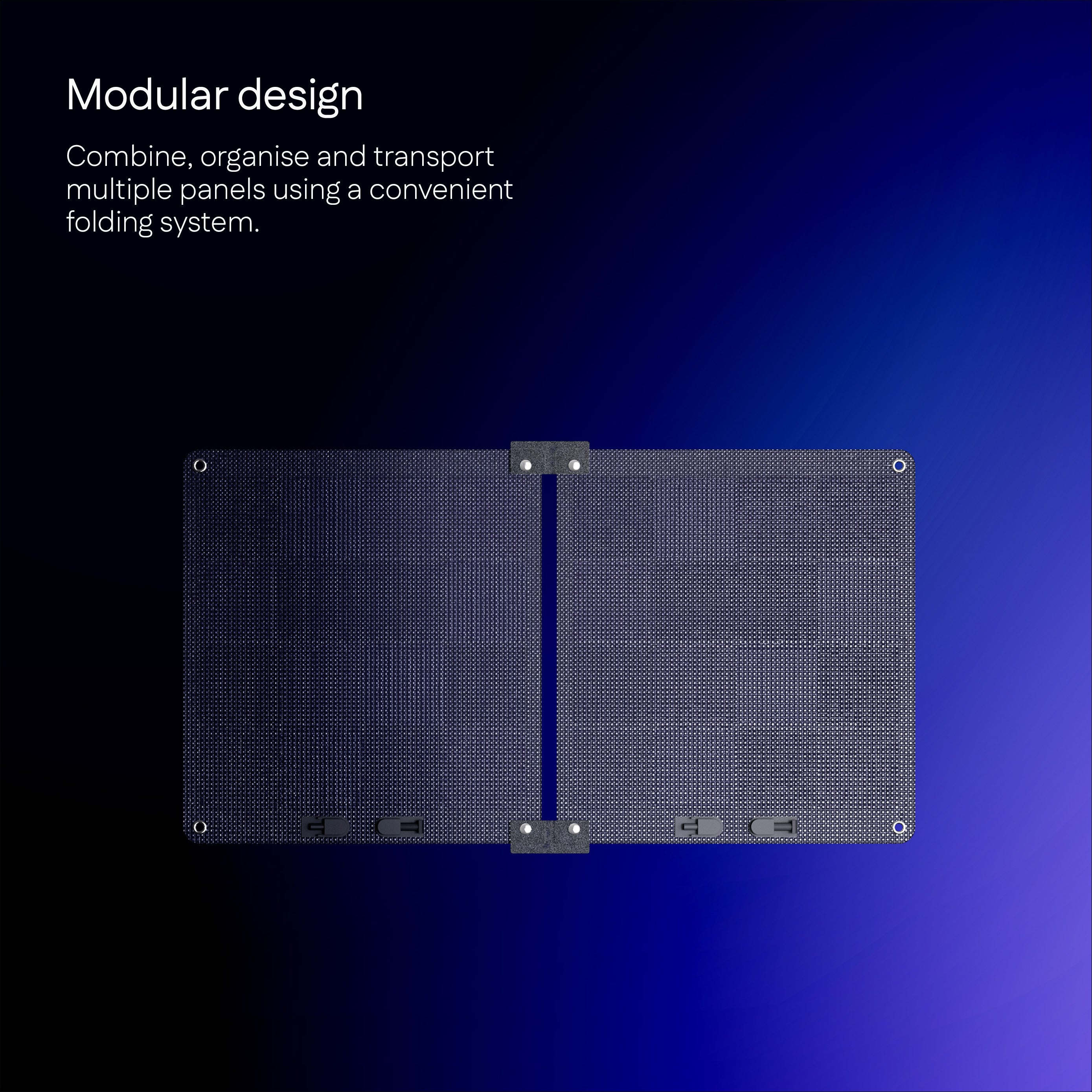 CarbonCore Medium 55W - Semi-Rigid Solar Panel